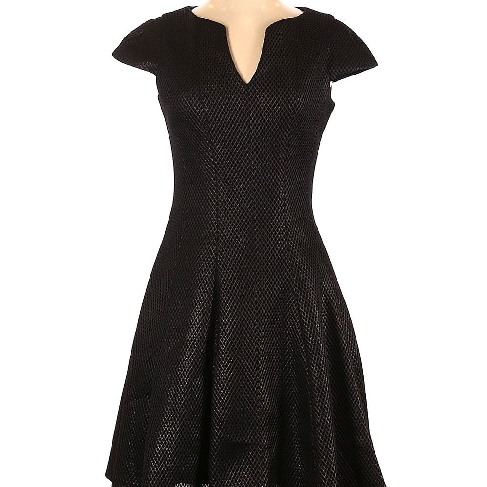 Julia Jordan A-Line Metallic Party Dress